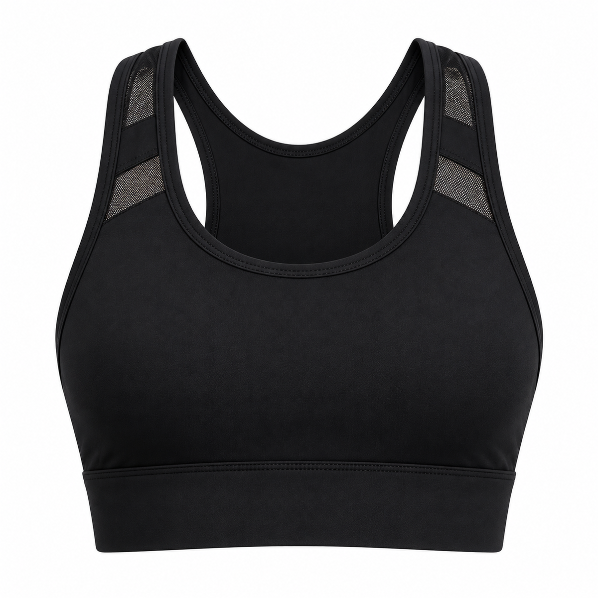 High Support Sports Bra – Black